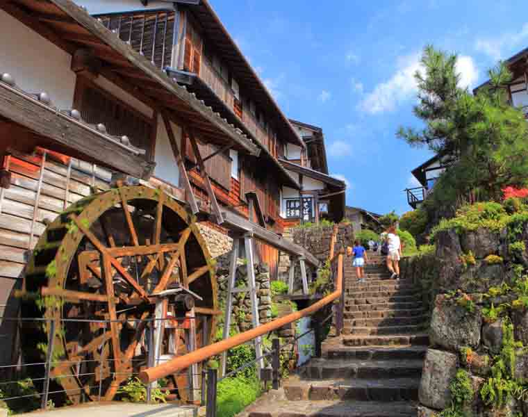 Tsumago-juku  、Magome-juku  and Toki outlet Day Tour From Nagoya station